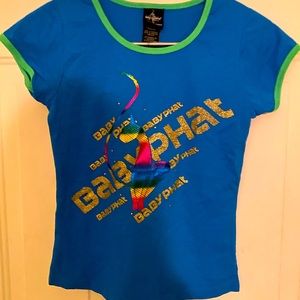 Girls BabyPhat Shirt Size 7/8